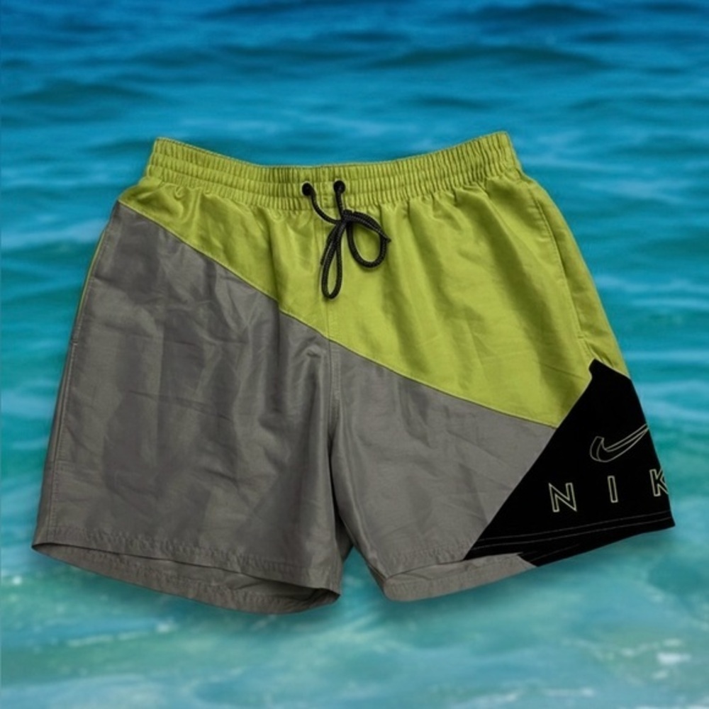 NIKE Embroidered Swim Trunks